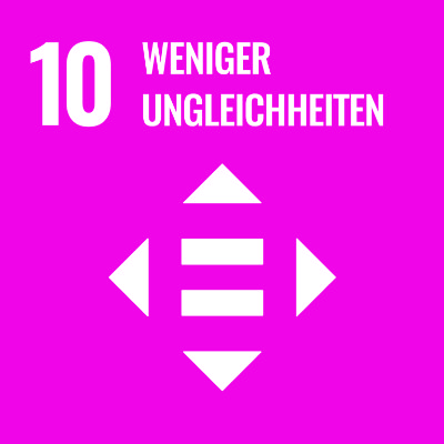 Nachhaltigkeitsziel #10: Weniger Ungleichheiten