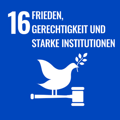 Nachhaltigkeitsziel #16: Frieden, Gerechtigkeit und starke Institutionen