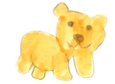 Zeichnung eines Eisbärs